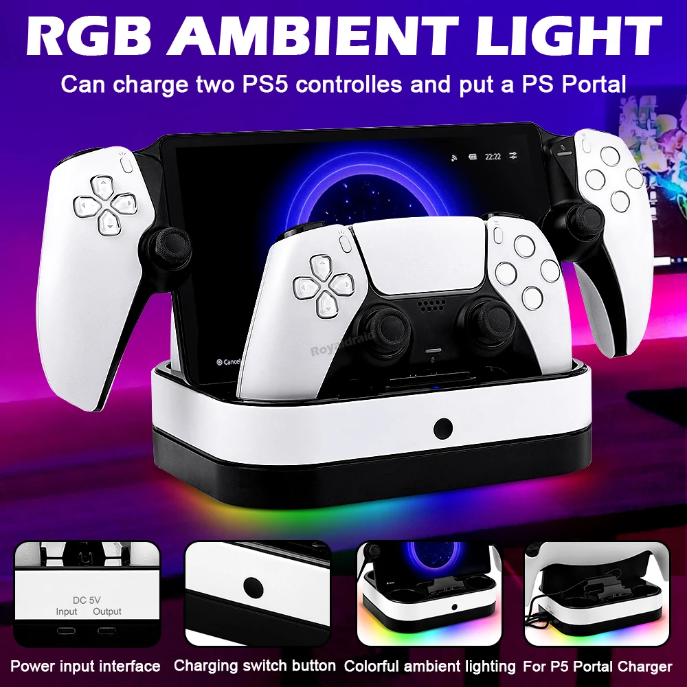 NEW For PS5 Controller Charger - огляд і ціна Controller Charging Stand