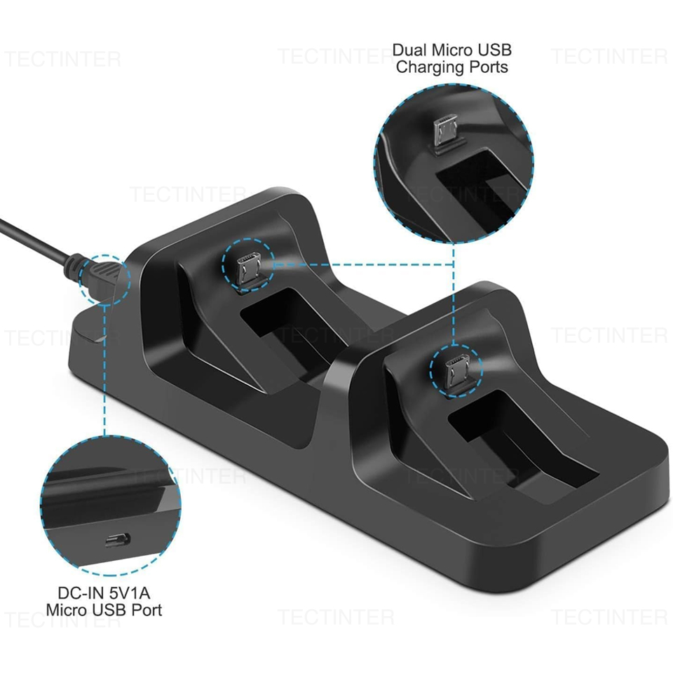 Dual Charger Dock Station For  - огляд і ціна Controller Charging Stand