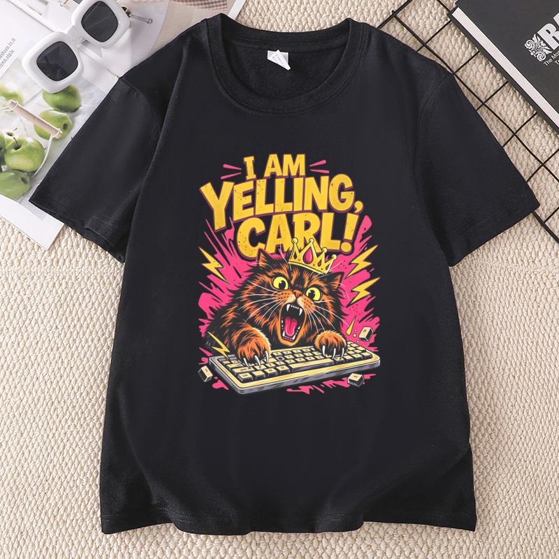 I Am Yelling Carl T-shirt Wome - огляд і ціна Esports Gaming Shirts