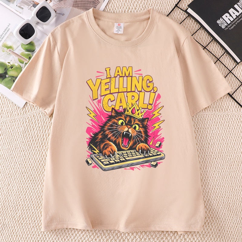 I Am Yelling Carl T-shirt Wome - огляд і ціна Esports Gaming Shirts