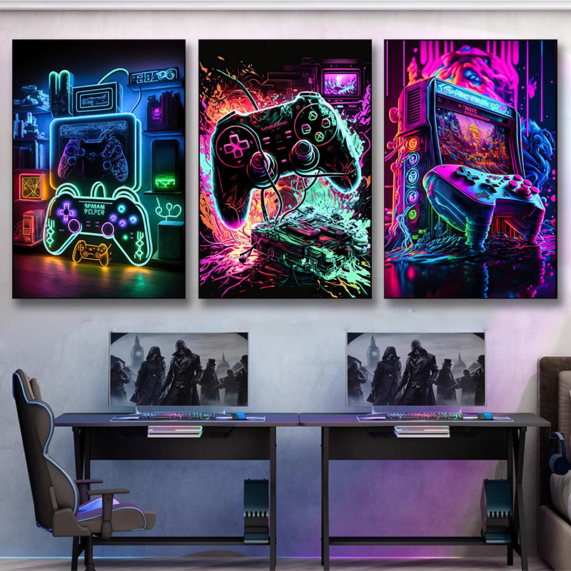 Modern Neon Pop Cool Gaming Wa - огляд і ціна Esports Gaming Youtube