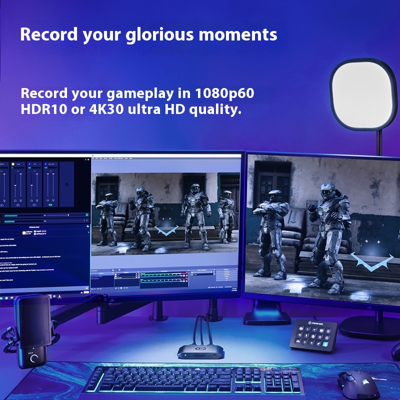 Elgato HD60 X 4K60 HDR10 Video - огляд і ціна Elgato Stream Deck