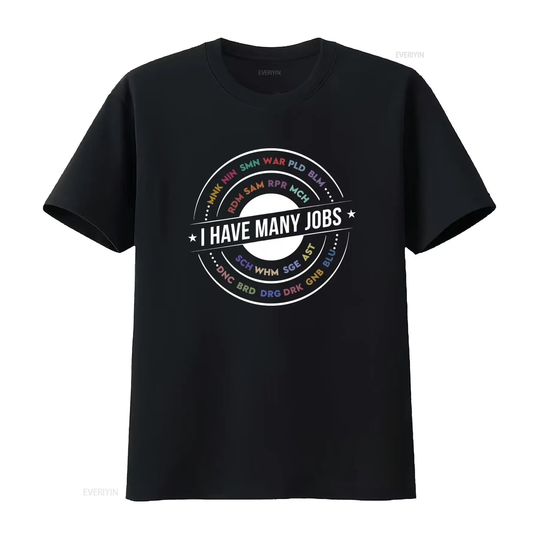 Many Jobs Ffxiv Inspired Funny - огляд і ціна Esports Gaming Shirts