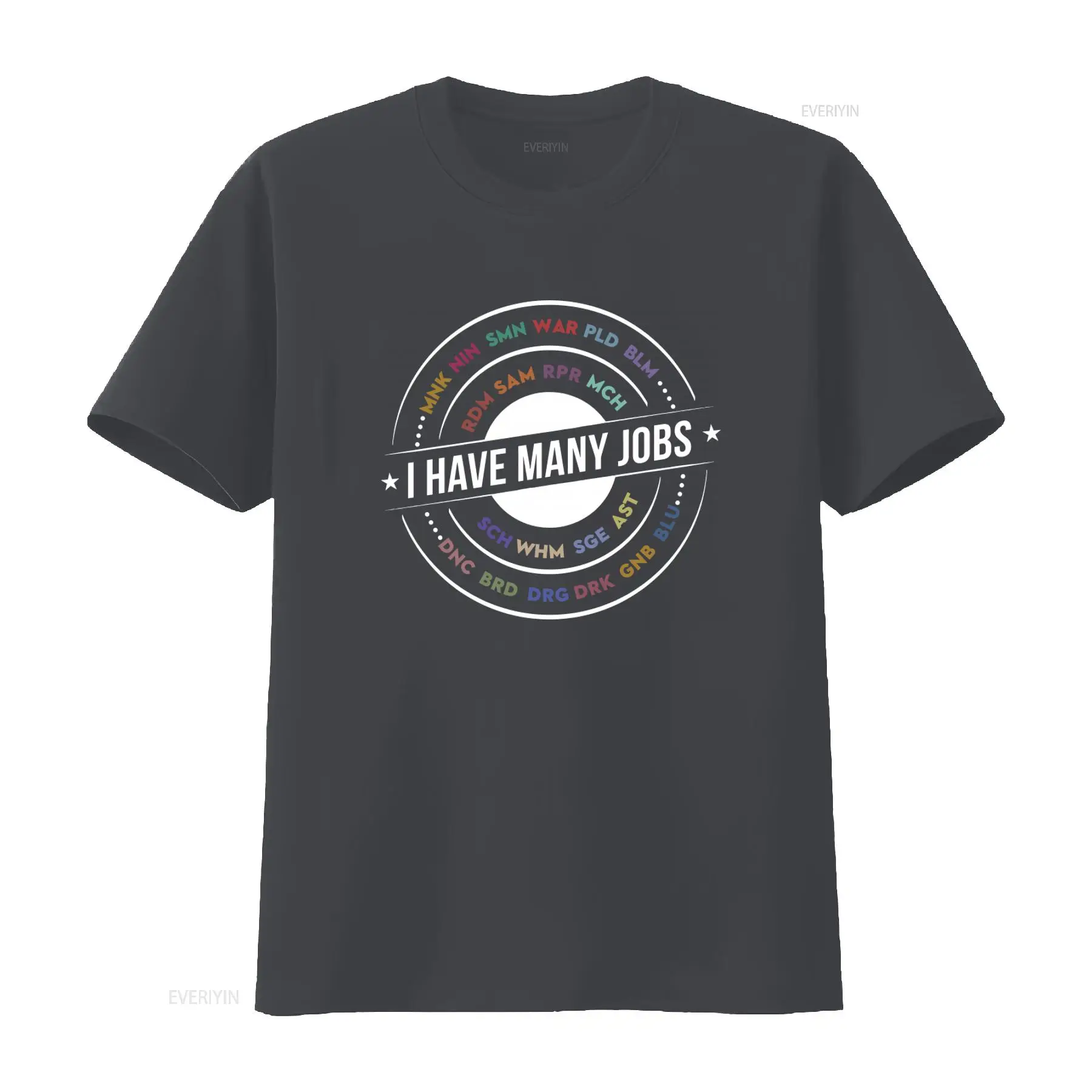 Many Jobs Ffxiv Inspired Funny - огляд і ціна Esports Gaming Shirts