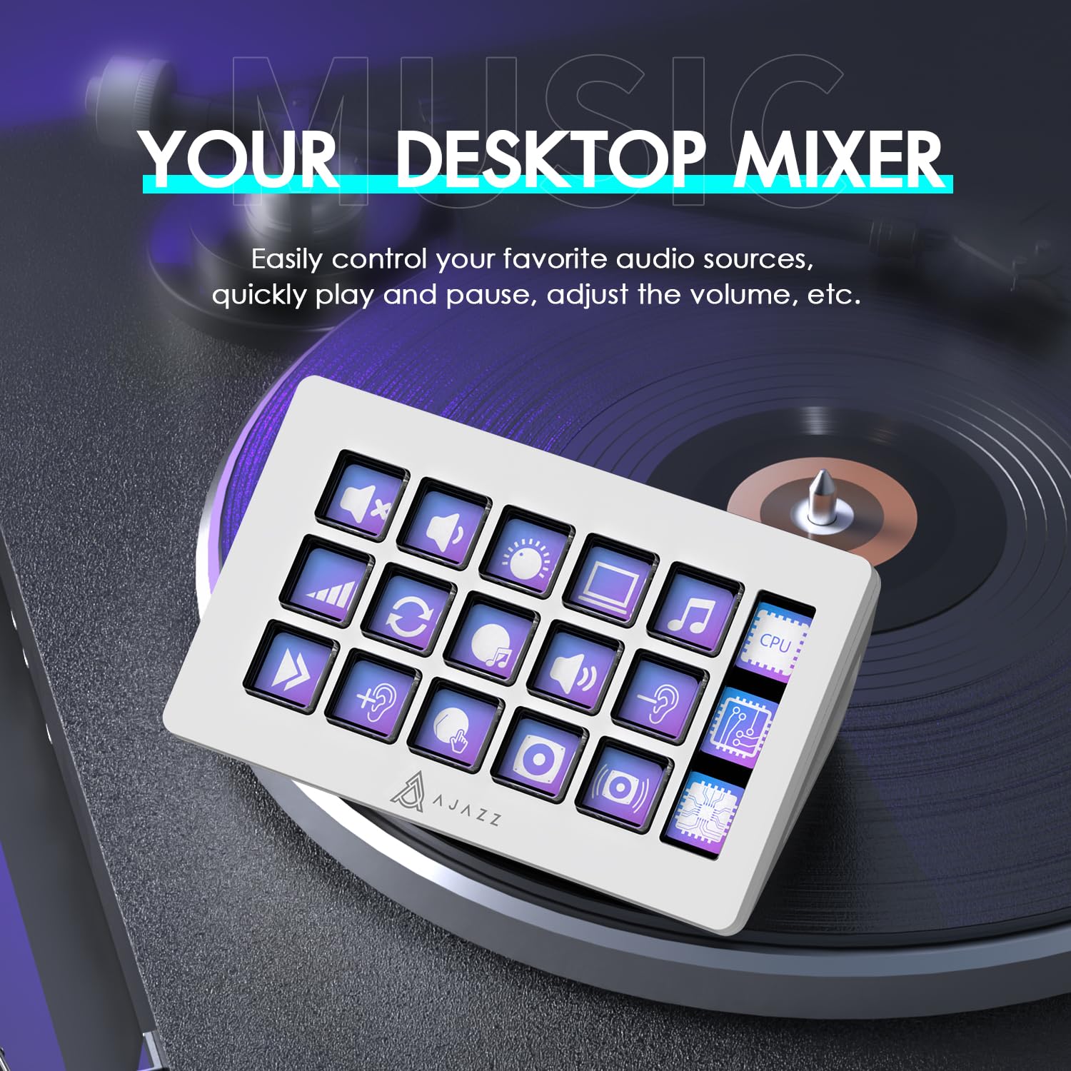 ATTACK SHARK x AJAZZ AKP153 ST - огляд і ціна Elgato Stream Deck