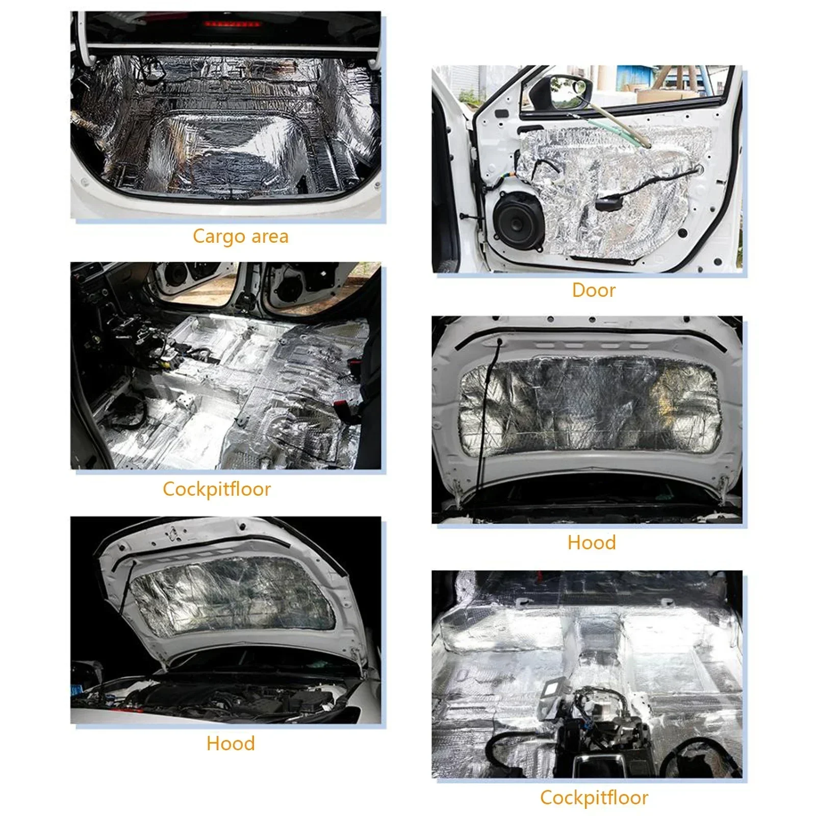 2000*500/250*400mm 5/10mm Car  - огляд і ціна Sound Dampening Foam