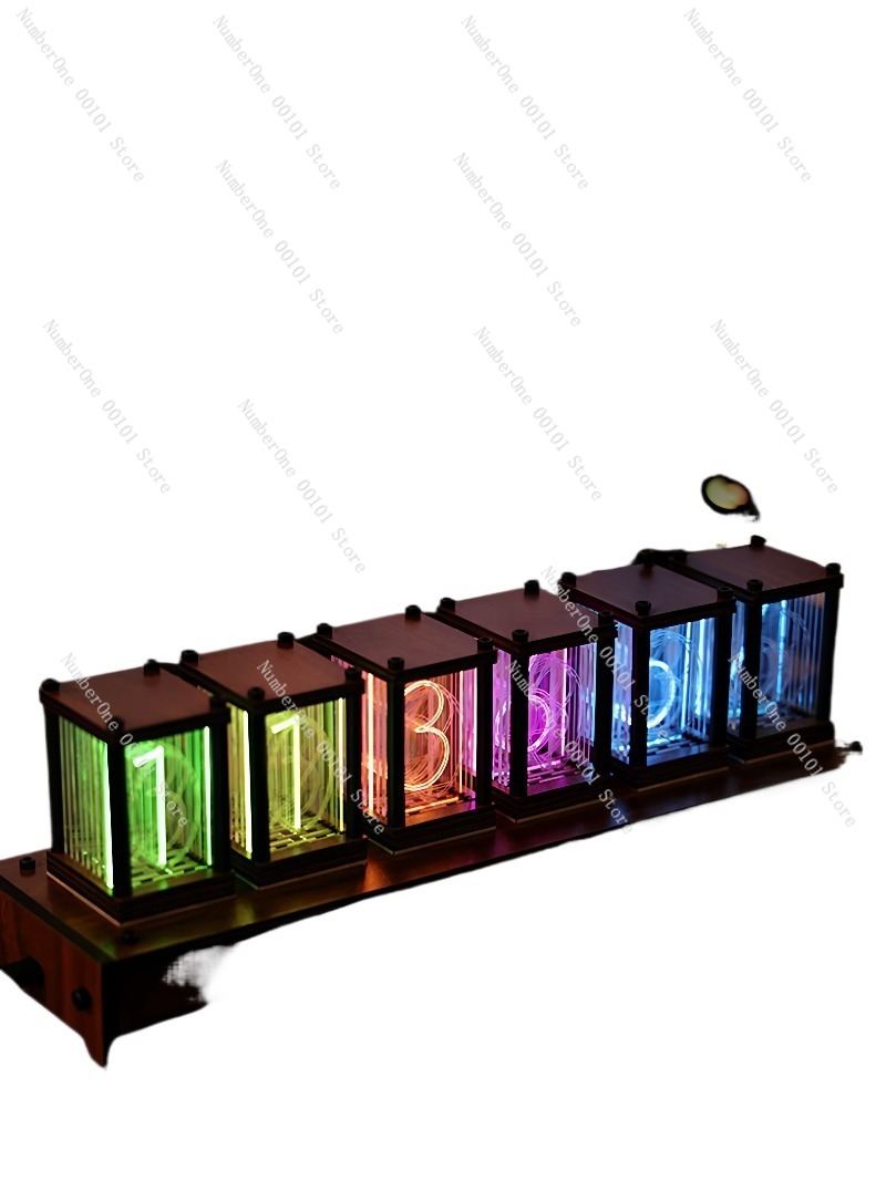 RGB Glow Tube Clock, LED Light - огляд і ціна Esports Gaming Youtube