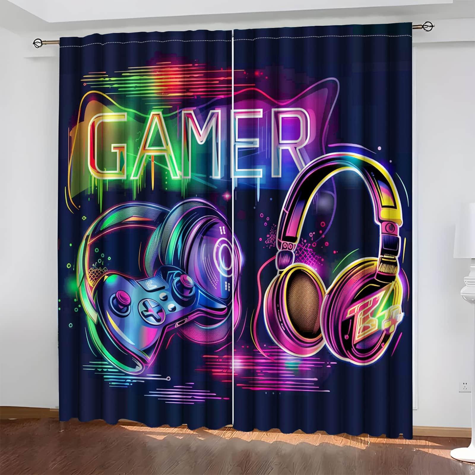 Gamer Curtains with Neon Game  - огляд і ціна Esports Gaming Youtube