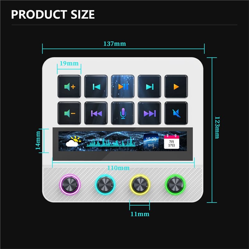 24-Hour Delivery Mirabox N4 Pr - огляд і ціна Elgato Stream Deck