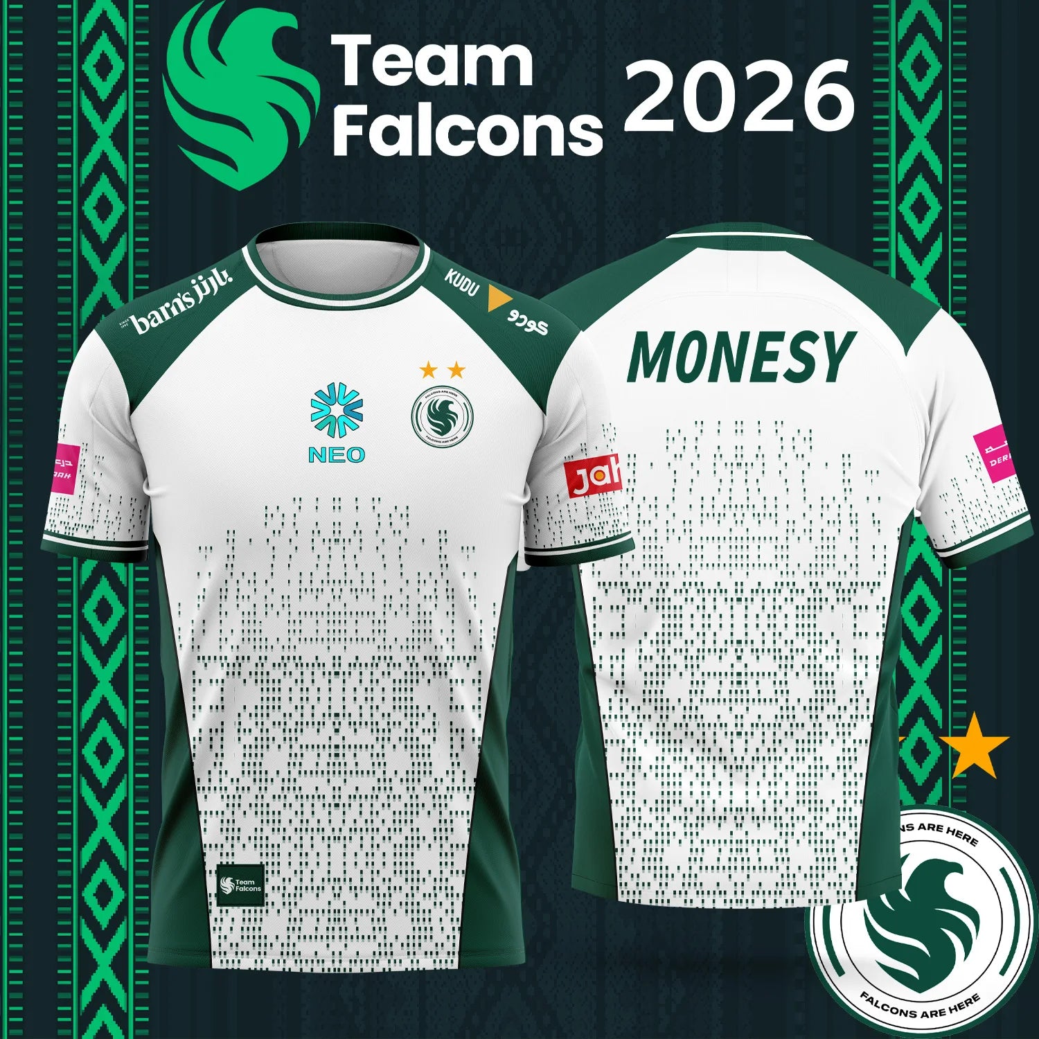 Family Matching 2026 Team Falc - огляд і ціна Esports Gaming Shirts