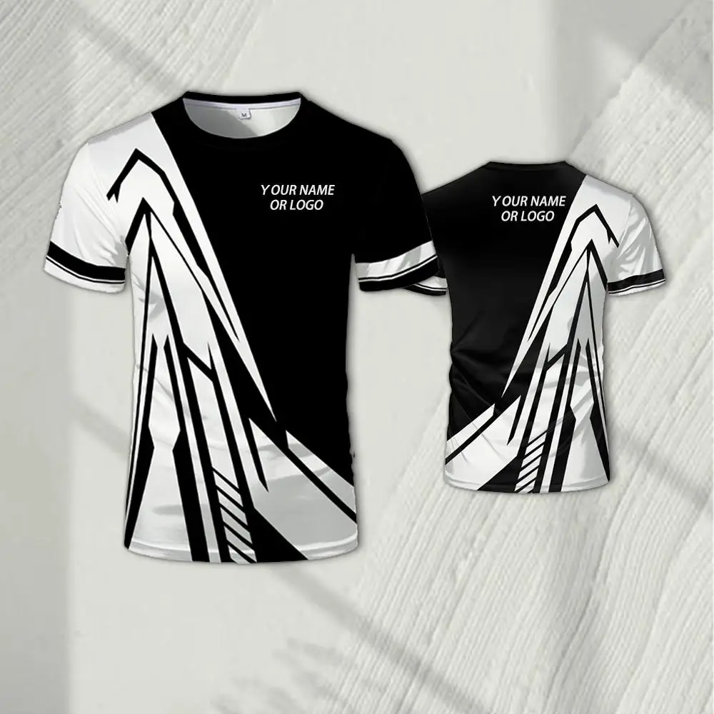 Men's Geometric Pattern 3D Pri - огляд і ціна Esports Gaming Team Logo