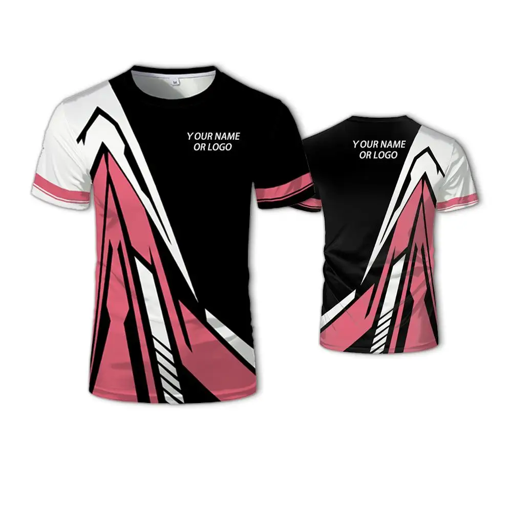 Men's Geometric Pattern 3D Pri - огляд і ціна Esports Gaming Team Logo