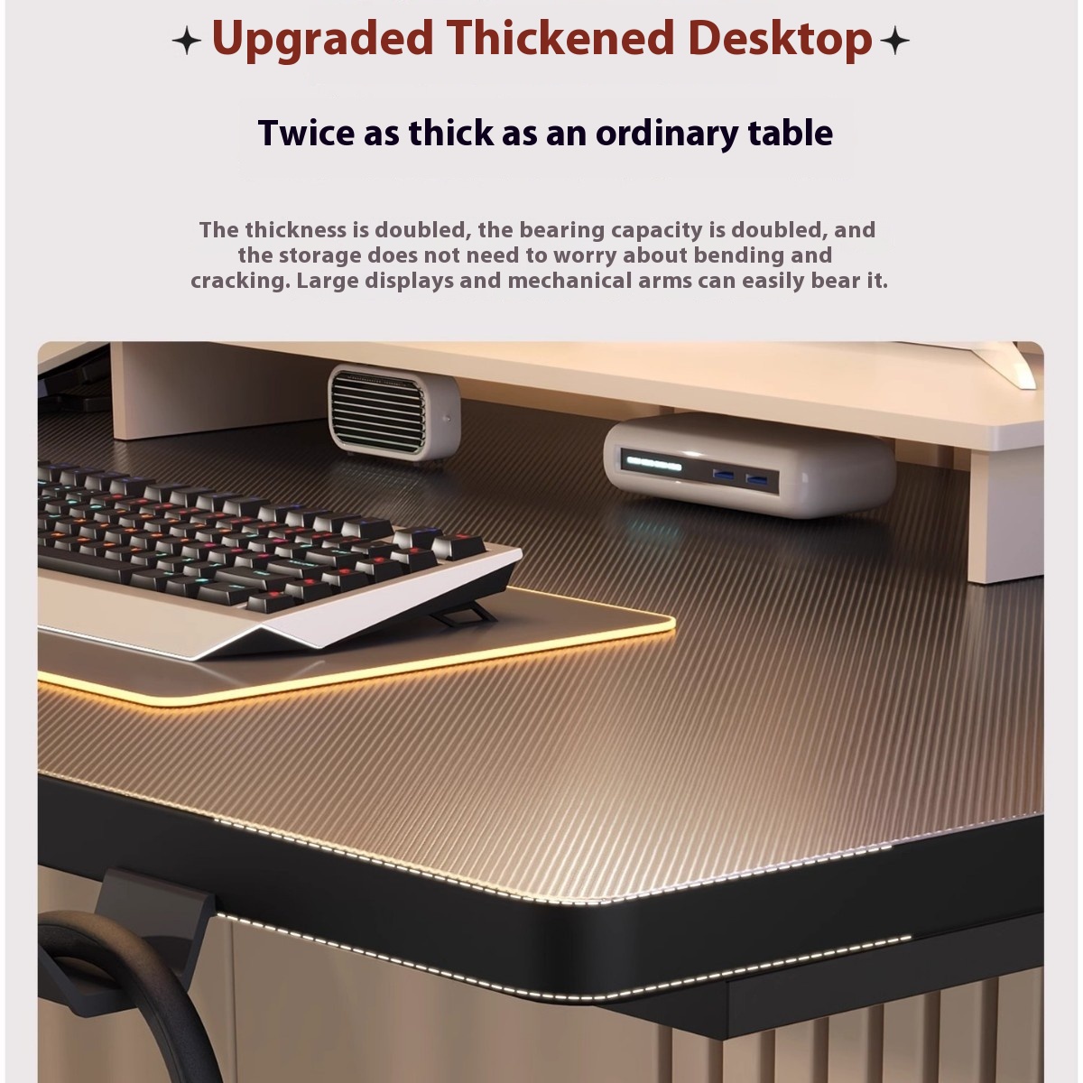 Home Office Computer Desk Smar - огляд і ціна Esports Gaming School