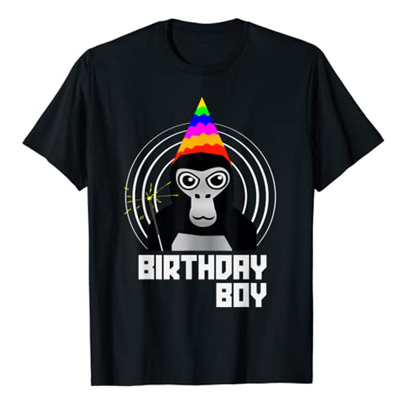 Gorilla Tag Birthday Boy VR Ga - огляд і ціна Esports Gaming Shirts