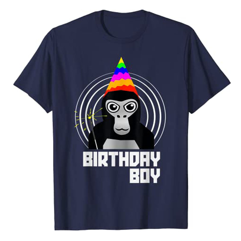 Gorilla Tag Birthday Boy VR Ga - огляд і ціна Esports Gaming Shirts