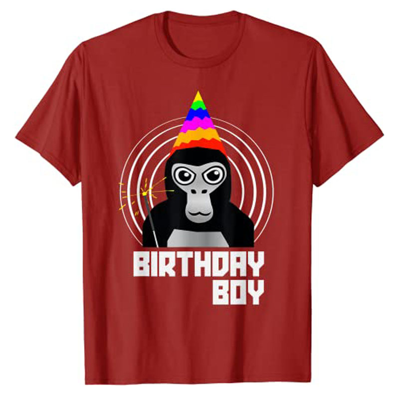 Gorilla Tag Birthday Boy VR Ga - огляд і ціна Esports Gaming Shirts