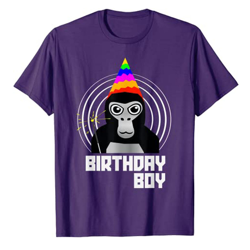 Gorilla Tag Birthday Boy VR Ga - огляд і ціна Esports Gaming Shirts