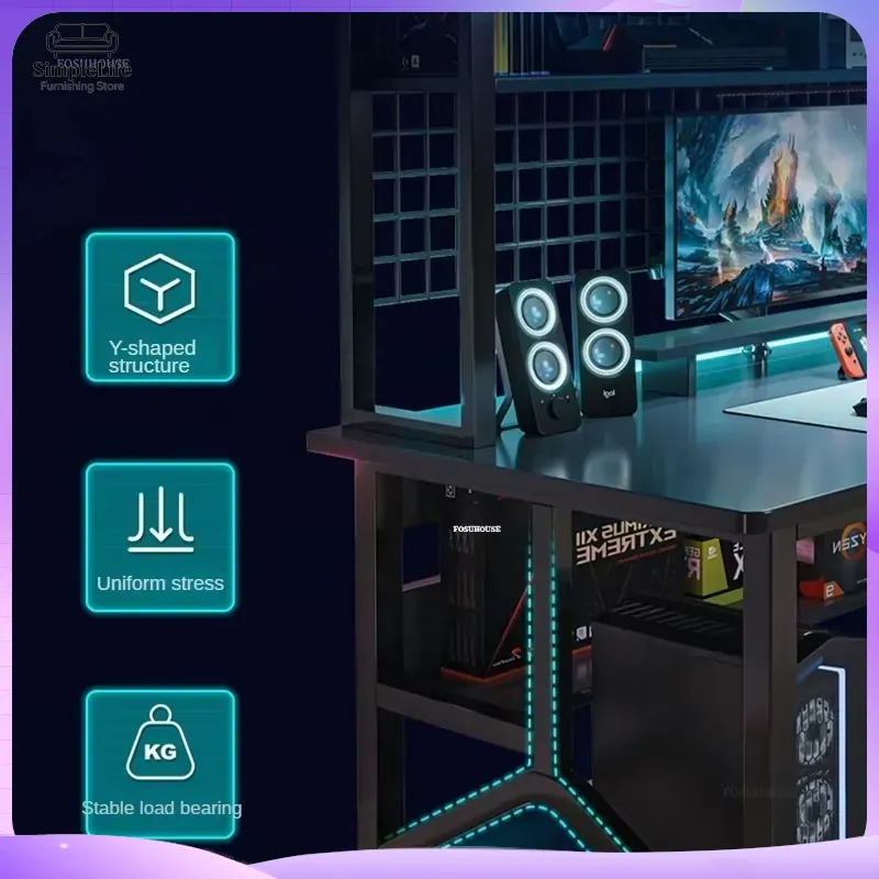 Nordic Computer Desk Gaming De - огляд і ціна Esports Gaming School