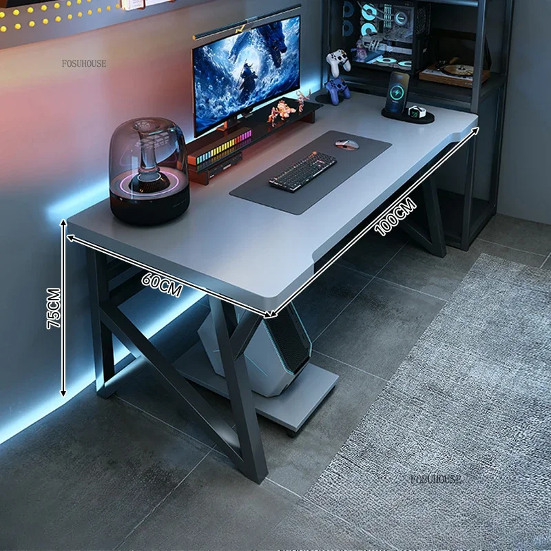Modern Double Computer Desks H - огляд і ціна Esports Gaming School