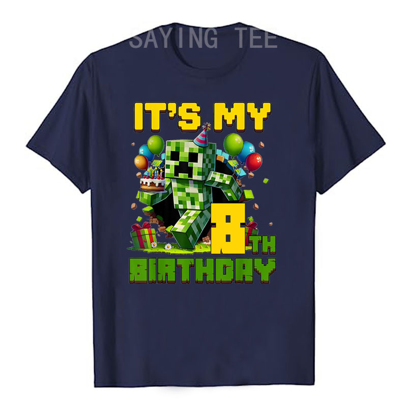 Birthday Boy It's My 8th Birth - огляд і ціна Esports Gaming Shirts